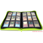 Docsmagic.de Pro-Player 9-Pocket Zip-Album Light Green -...