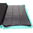 Docsmagic.de Pro-Player 9-Pocket Zip-Album Mint - 360 Card Binder - MTG - PKM - YGO - Reissverschluss Aqua