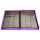 Docsmagic.de Pro-Player 9-Pocket Zip-Album Purple - 360 Card Binder - MTG - PKM - YGO - Reissverschluss Lila