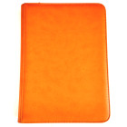 Docsmagic.de Pro-Player 9-Pocket Zip-Album Orange - 360 Card Binder - MTG - PKM - YGO