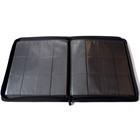 Docsmagic.de Pro-Player 12-Pocket Playset Zip-Album Black - 480 Card Binder - MTG - PKM - YGO - Reissverschluss Schwarz