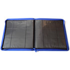 Docsmagic.de Pro-Player 12-Pocket Playset Zip-Album Dark Blue - 480 Card Binder - MTG - PKM - YGO - Reissverschluss Dunkelblau