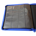 Docsmagic.de Pro-Player 12-Pocket Playset Zip-Album Dark Blue - 480 Card Binder - MTG - PKM - YGO - Reissverschluss Dunkelblau