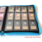 Docsmagic.de Pro-Player 12-Pocket Playset Zip-Album Light Blue - 480 Card Binder - MTG - PKM - YGO - Reissverschluss Hellblau