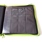 Docsmagic.de Pro-Player 12-Pocket Playset Zip-Album Light Green - 480 Card Binder - MTG - PKM - YGO - Reissverschluss Hellgrün