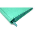 Docsmagic.de Pro-Player 12-Pocket Playset Zip-Album Mint - 480 Card Binder - MTG - PKM - YGO - Reissverschluss Aqua