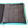 Docsmagic.de Pro-Player 12-Pocket Playset Zip-Album Mint - 480 Card Binder - MTG - PKM - YGO - Reissverschluss Aqua
