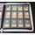 Docsmagic.de Pro-Player 12-Pocket Playset Zip-Album White - 480 Card Binder - MTG - PKM - YGO - Reissverschluss Weiss