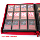 Docsmagic.de Pro-Player 12-Pocket Playset Zip-Album Red -...