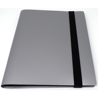 Docsmagic.de Pro-Player 4-Pocket Album Silver - 160 Card Binder - MTG - PKM - YGO - Sammelalbum Silber