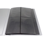 Docsmagic.de Pro-Player 4-Pocket Album Silver - 160 Card Binder - MTG - PKM - YGO - Sammelalbum Silber
