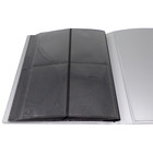 Docsmagic.de Pro-Player 4-Pocket Album Silver - 160 Card Binder - MTG - PKM - YGO - Sammelalbum Silber