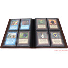 Docsmagic.de Pro-Player 4-Pocket Album Brown - 160 Card Binder - MTG - PKM - YGO - Sammelalbum Braun