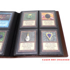 Docsmagic.de Pro-Player 4-Pocket Album Brown - 160 Card Binder - MTG - PKM - YGO - Sammelalbum Braun