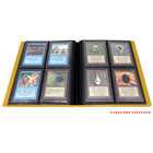 Docsmagic.de Pro-Player 4-Pocket Album Gold - 160 Card Binder - MTG - PKM - YGO - Sammelalbum Gold