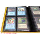 Docsmagic.de Pro-Player 4-Pocket Album Gold - 160 Card Binder - MTG - PKM - YGO - Sammelalbum Gold