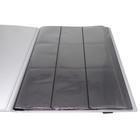 Docsmagic.de Pro-Player 9-Pocket Album Silver - 360 Card Binder - MTG - PKM - YGO - Sammelalbum Silber