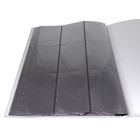 Docsmagic.de Pro-Player 9-Pocket Album Silver - 360 Card Binder - MTG - PKM - YGO - Sammelalbum Silber