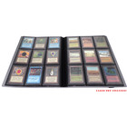 Docsmagic.de Pro-Player 9-Pocket Album Silver - 360 Card Binder - MTG - PKM - YGO - Sammelalbum Silber