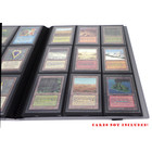 Docsmagic.de Pro-Player 9-Pocket Album Silver - 360 Card Binder - MTG - PKM - YGO - Sammelalbum Silber