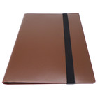 Docsmagic.de Pro-Player 9-Pocket Album Brown - 360 Card Binder - MTG - PKM - YGO - Sammelalbum Braun