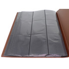 Docsmagic.de Pro-Player 9-Pocket Album Brown - 360 Card Binder - MTG - PKM - YGO - Sammelalbum Braun