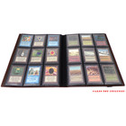 Docsmagic.de Pro-Player 9-Pocket Album Brown - 360 Card Binder - MTG - PKM - YGO - Sammelalbum Braun
