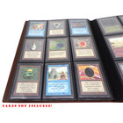 Docsmagic.de Pro-Player 9-Pocket Album Brown - 360 Card Binder - MTG - PKM - YGO - Sammelalbum Braun