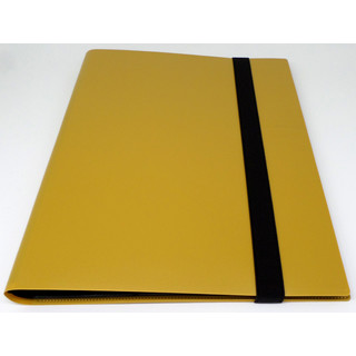 Docsmagic.de Pro-Player 9-Pocket Album Gold - 360 Card Binder - MTG - PKM - YGO - Sammelalbum Gold