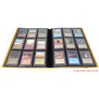 Docsmagic.de Pro-Player 9-Pocket Album Gold - 360 Card Binder - MTG - PKM - YGO - Sammelalbum Gold
