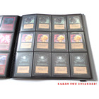 Docsmagic.de Pro-Player 12-Pocket Playset Album Silver - 480 Card Binder - MTG - PKM - YGO - Sammelalbum Silber
