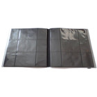 Docsmagic.de Pro-Player 12-Pocket Playset Album Silver - 480 Card Binder - MTG - PKM - YGO - Sammelalbum Silber