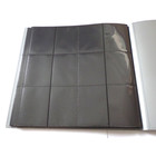 Docsmagic.de Pro-Player 12-Pocket Playset Album Silver - 480 Card Binder - MTG - PKM - YGO - Sammelalbum Silber