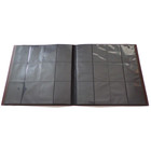 Docsmagic.de Pro-Player 12-Pocket Playset Album Brown - 480 Card Binder - MTG - PKM - YGO - Sammelalbum Braun