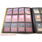 Docsmagic.de Pro-Player 12-Pocket Playset Album Gold - 480 Card Binder - MTG - PKM - YGO - Sammelalbum Gold