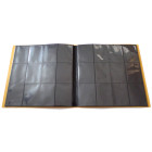 Docsmagic.de Pro-Player 12-Pocket Playset Album Gold - 480 Card Binder - MTG - PKM - YGO - Sammelalbum Gold