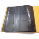 Docsmagic.de Pro-Player 12-Pocket Playset Album Gold - 480 Card Binder - MTG - PKM - YGO - Sammelalbum Gold