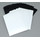 100 Docsmagic.de Premium Bi-Color Card Sleeves Mat White / Black Standard Size 66 x 91 Kartenhüllen Weiss Schwarz