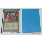 100 Docsmagic.de Premium Bi-Color Card Sleeves Mat Light Blue / Black Standard Size 66 x 91 Kartenhüllen Hellblau Schwarz