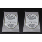 2 x 100 Docsmagic.de Mat Clear Card Sleeves Standard Size...