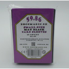 60 Docsmagic.de Mat Black Card Sleeves Small Size 62 x 89 - YGO Cardfight - Mini Kartenhüllen Schwarz