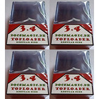 100 Docsmagic.de Toploader - 4 Packs - 3" x 4"...