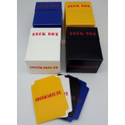 Docsmagic.de Deck Box Mix - Black, White, Blue, Yellow - 4 Count - PKM - YGO MTG