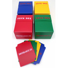 Docsmagic.de Deck Box Mix - Blue, Green, Red, Yellow - 4 Count - PKM - YGO MTG