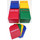 Docsmagic.de Deck Box Mix - Blue, Green, Red, Yellow - 4 Count - Pokemon - Yu-Gi-Oh! - Magic