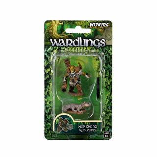 WizKids Wardlings Painted Miniatures: Mud Orc & Mud Puppy