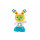 Fisher-Price Minirobot robi, juguete electrónico bebé +6 meses (Mattel FFD92) - Espanol