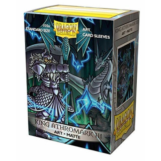 Dragon Shield Matte Art Sleeves - King Athromark III: Portrait (100 Sleeves)