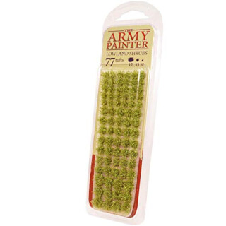 Battlefield The Army Painter, XP - Lowland Shrubs Terrain Model Kit for Miniature Bases and Dioramas - 77 Pcs, 3 Sizes