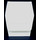 Docsmagic.de Premium Magnetic Flip Box (80) White + Deck Divider - MTG PKM YGO - Kartenbox Weiss
